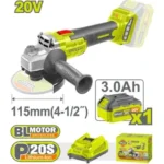 مینی فرز شارژی 20 ولت براشلس دایلو مدل DTLAPM21 | موتور Brushless با باتری 3 آمپرساعت
