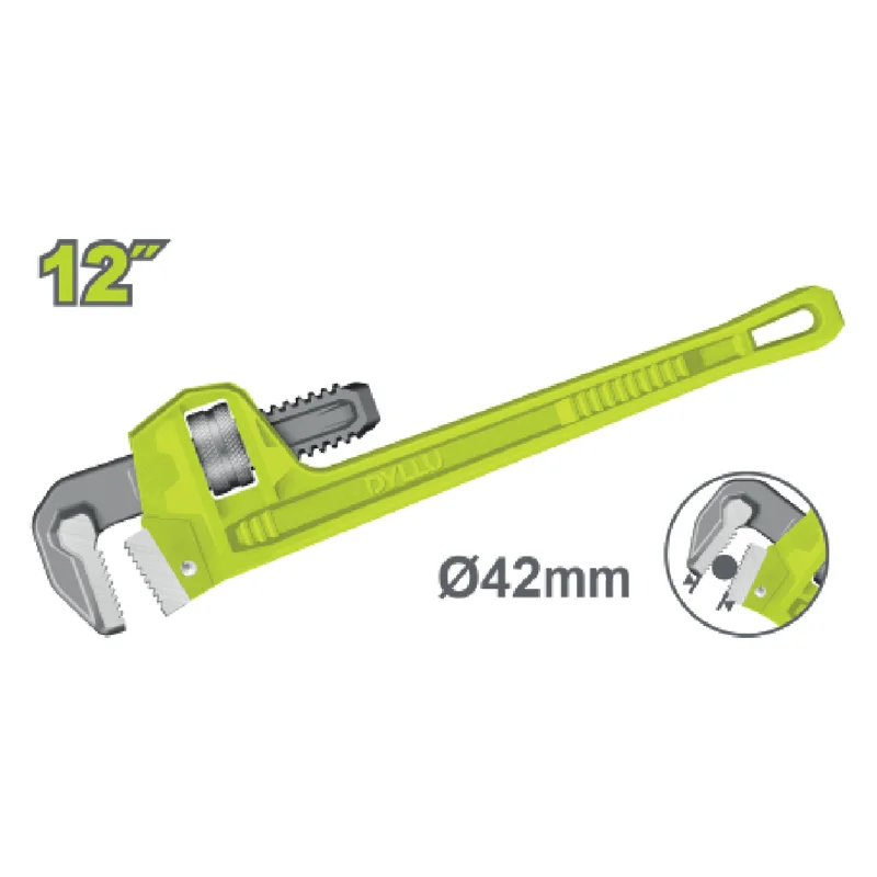 آچار فرانسه 12 اینچ دایلو مدل DTAW1112 | آچار قابل تنظیم صنعتی فولادی C45 مناسب تعمیرات سنگین و حرفهای آچار فرانسه 12 اینچ دایلو مدل DTAW1112 | آچار قابل تنظیم صنعتی فولادی C45 مناسب تعمیرات سنگین و حرفهای