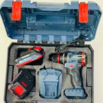 دریل شارژی براشلس 48 ولت بوش مدل 48V MAX دو باتری