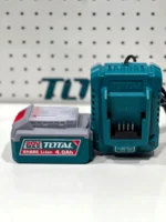 ست باتری و شارژر 20 ولت توتال مدل TFBCPK1012