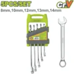 ست آچار یکسر رینگ 5 عددی دایلو مدل DTSP1205 | آچار رینگی فولادی Cr-V سایز 8 تا 14 میلی‌متر
