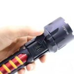 چراغ قوه شارژی اسمال سان مدل ZY-T289 | برد نور تا 600 متر، 1300 لومن، زوم‌دار و ضد آب