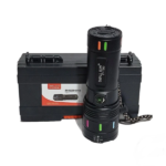چراغ قوه شارژی اسمال سان مدل ZY-T283 | چراغ قوه پلیسی 1100 لومن با برد 520 متر، پاوربانک، ضد آب و ضد ضربه - Image 7