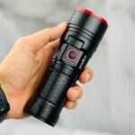 چراغ قوه اسمال سان Small Sun ZY-T229 | چراغ قوه شارژی زوم دار برد 550 متر با پاوربانک و باتری 7800 میلی‌آمپرساعت - Image 2