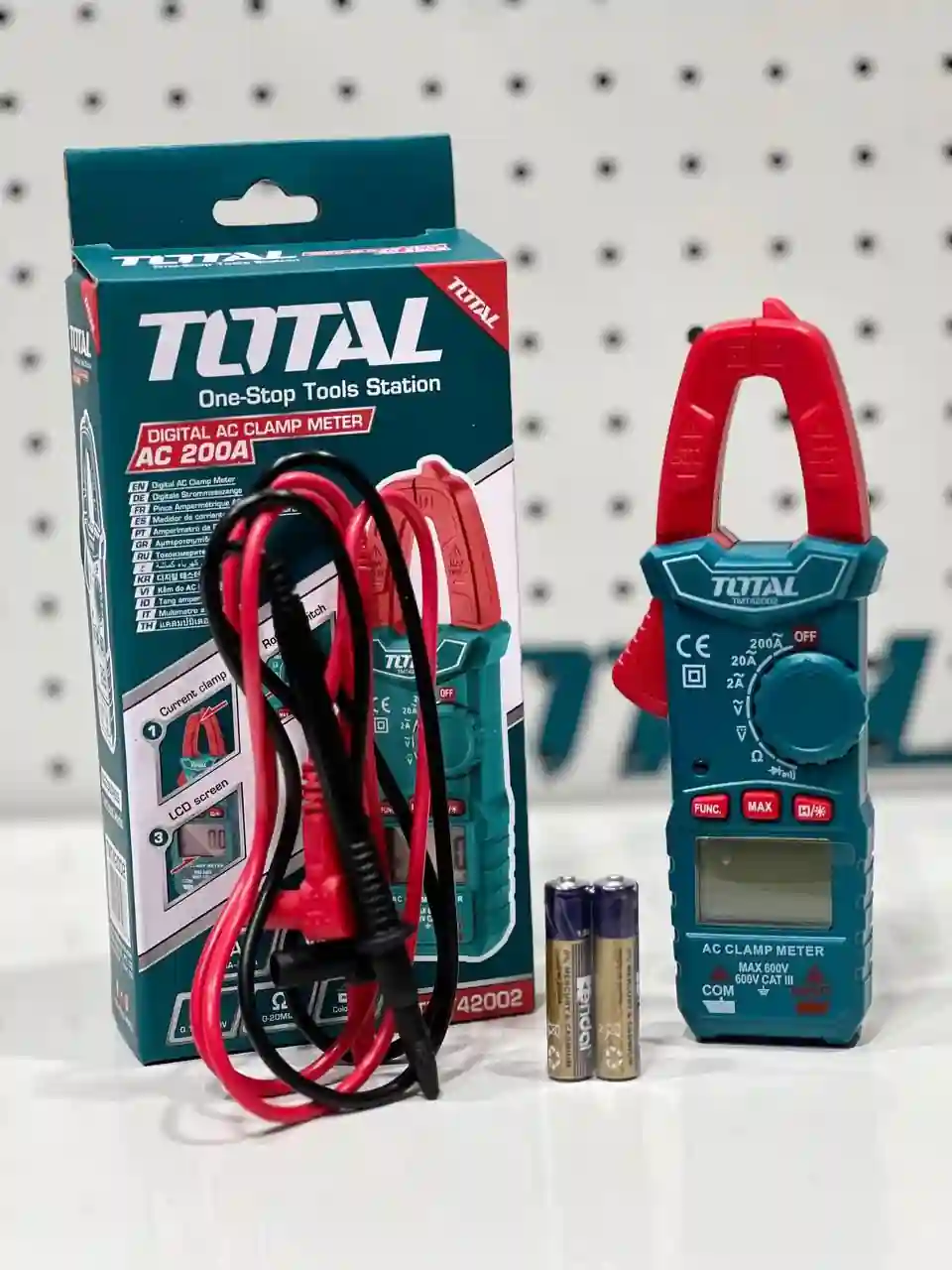مولتی متر کلمپی توتال مدل TMT42002 مولتی متر کلمپی توتال مدل TMT42002