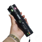 چراغ قوه شارژی اسمال سان مدل ZY-T283 | چراغ قوه پلیسی 1100 لومن با برد 520 متر، پاوربانک، ضد آب و ضد ضربه - Image 2